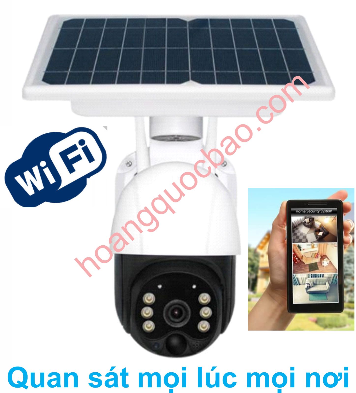 Camera sử dụng điện mặt trời 