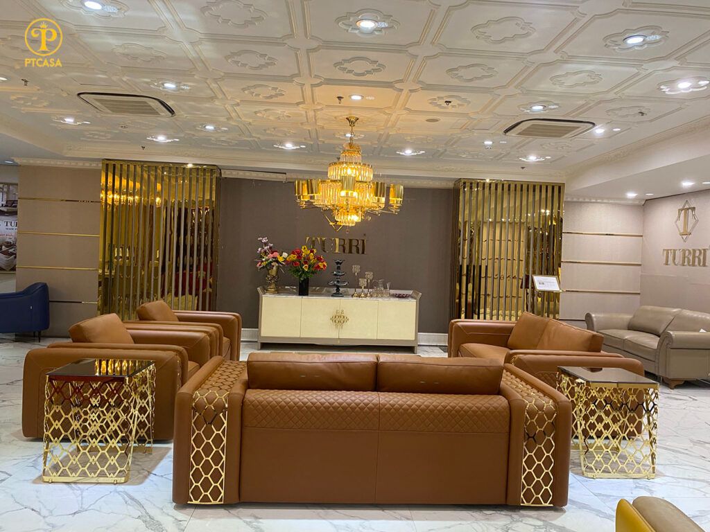 Sofa da bò nhập khẩu