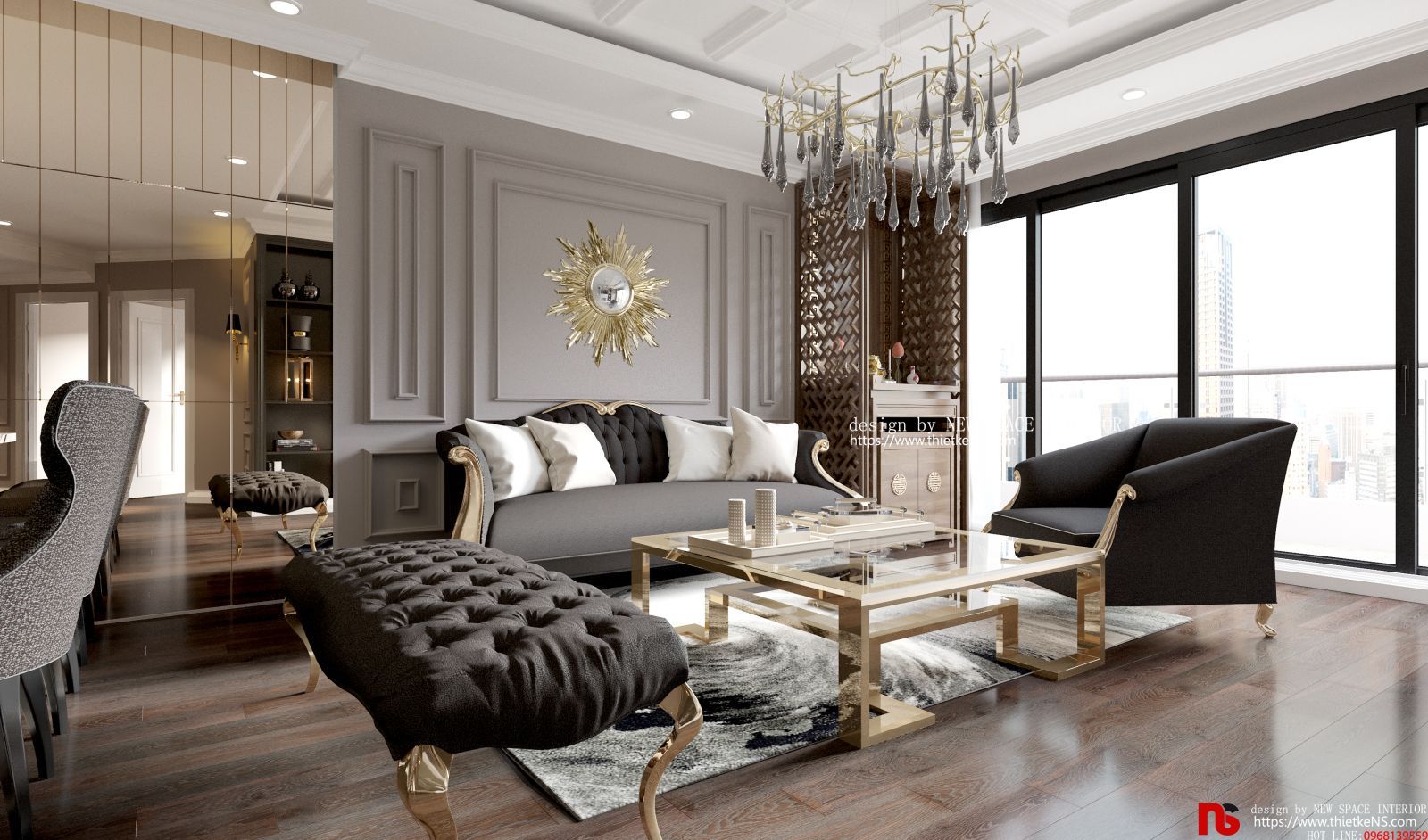 Thiết kế nội thất chung cư