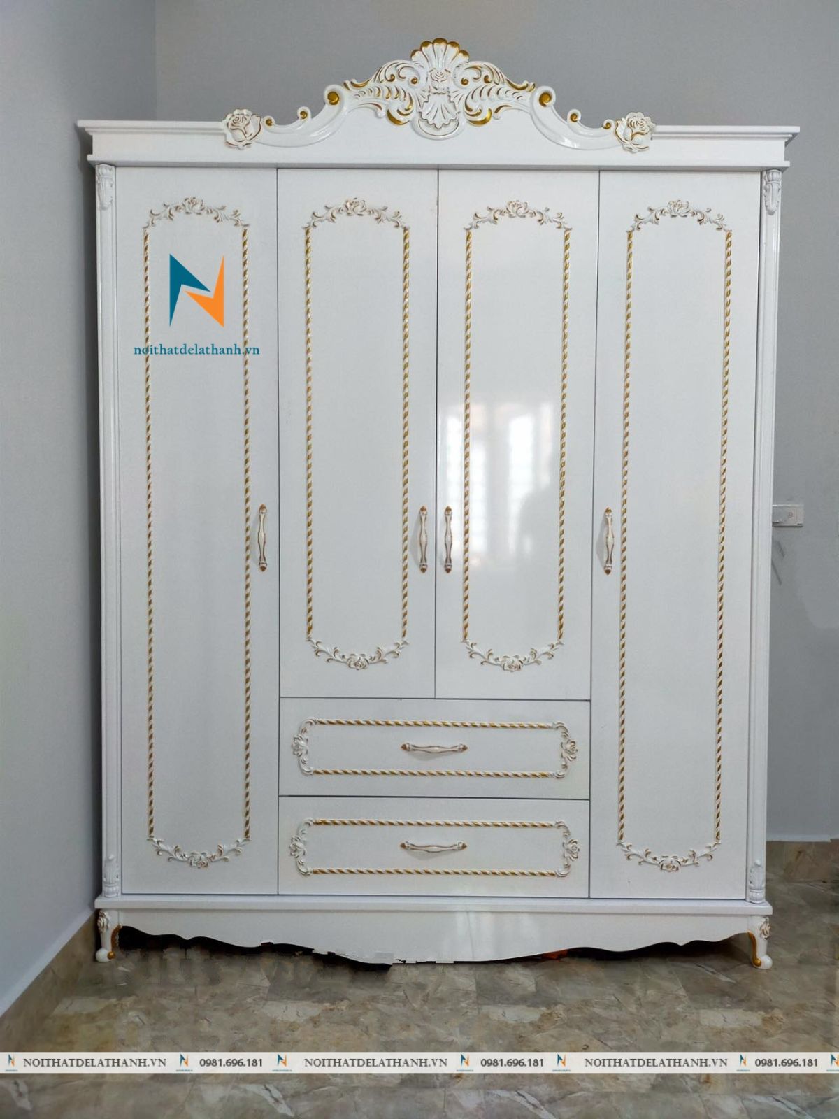 Tủ Quần Áo Gỗ Công Nghiệp