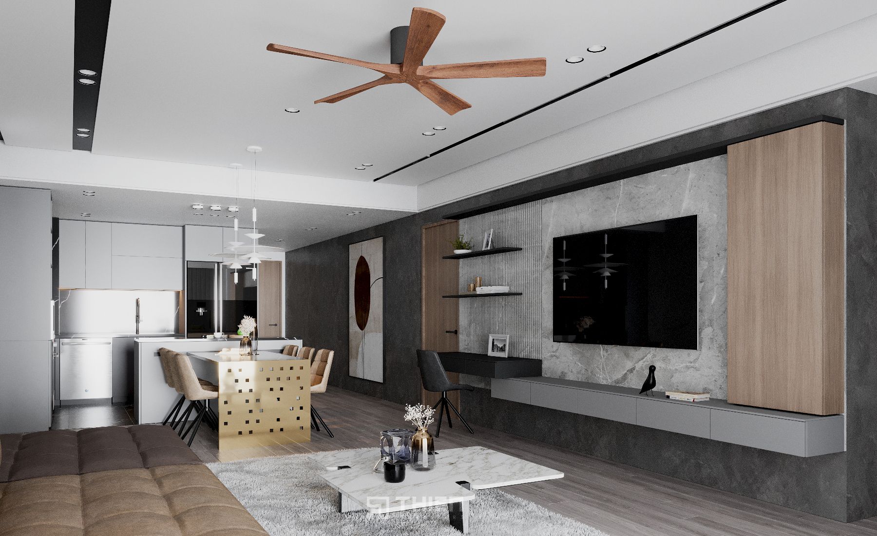 Thiết kế nội thất căn hộ chung cư