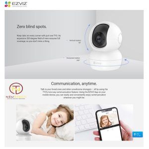 Camera wifi Ezviz 20Megapixel TY2 giá rẻ
