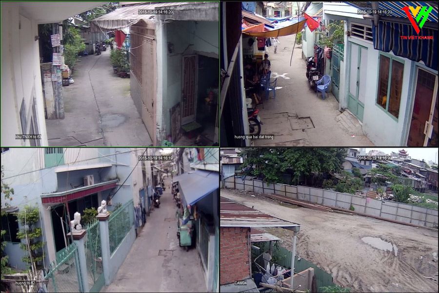 Lắp đặt camera cho khu phố