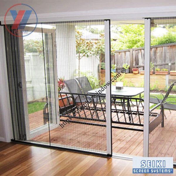 Cửa lưới chống muỗi hệ xếp