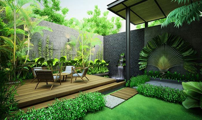 Cảnh quan sân vườn 