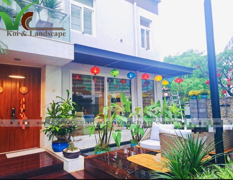 Thi công thiết kế cảnh quan