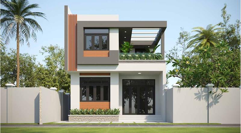 Thiết kế xây dựng 1 trệt 1 lầu