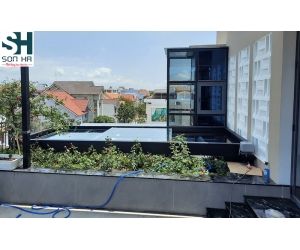 Thi Công Giếng Trời Tự Động 