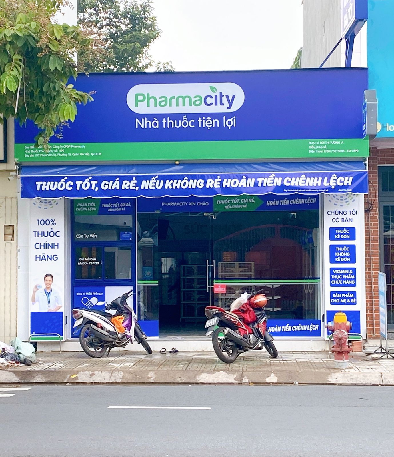 Cải tạo nhà thuốc Pharmacity