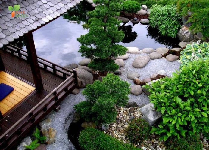 Thiết kế thi công sân vườn Nhật