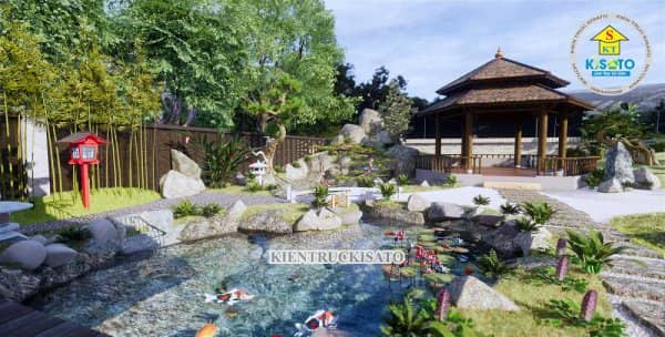 Thiết kế sân vườn biệt thự