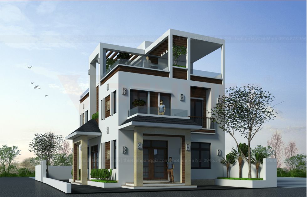 Thiết kế kiến trúc biệt thự