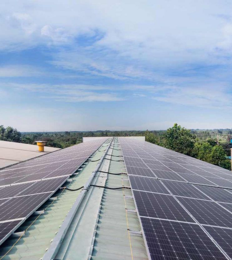 Hệ thống điện mặt trời hòa lưới công suất 1204 kWp