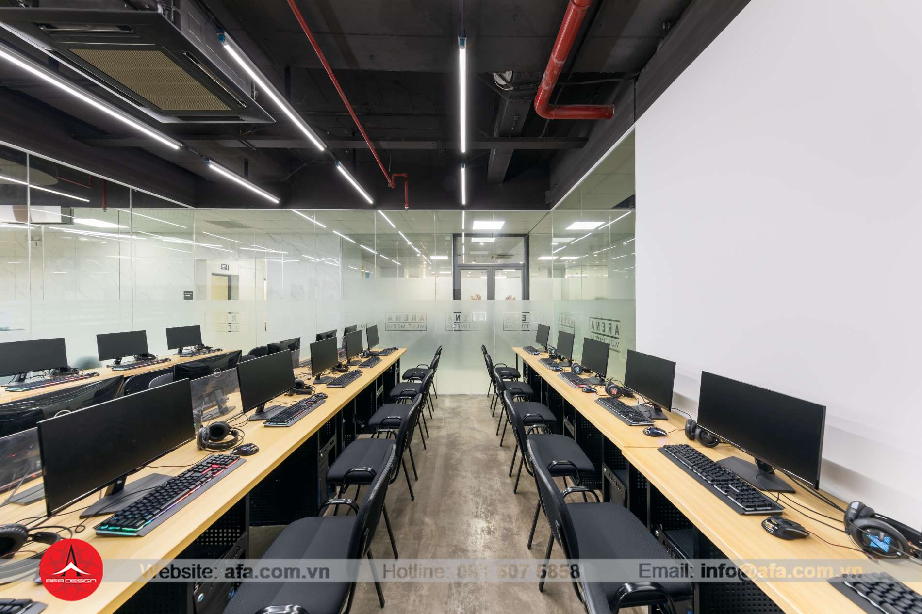 THIẾT KẾ VĂN PHÒNG ARENA MULTIMEDIA