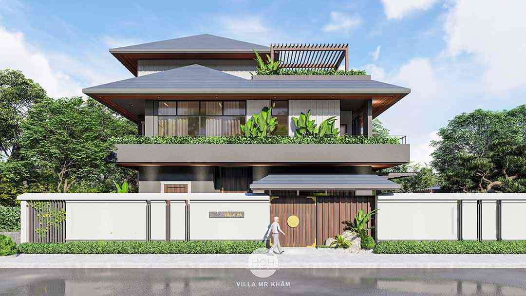 Thiết kế kiến trúc biệt thự