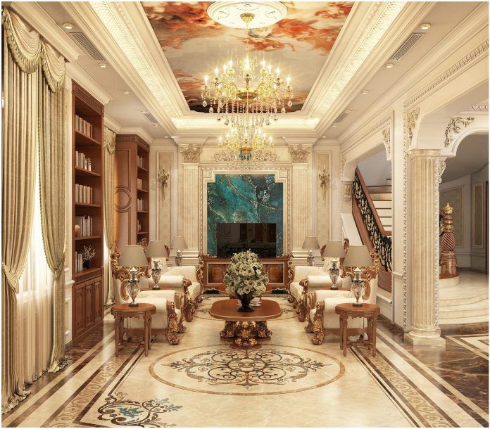 Thiết kế nội thất biệt thự