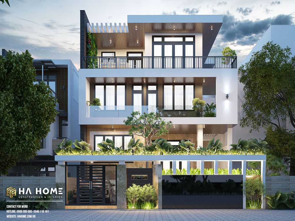 Thiết kế kiến trúc biệt thự