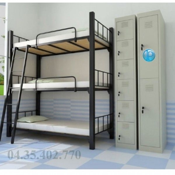 Giường tầng sắt 