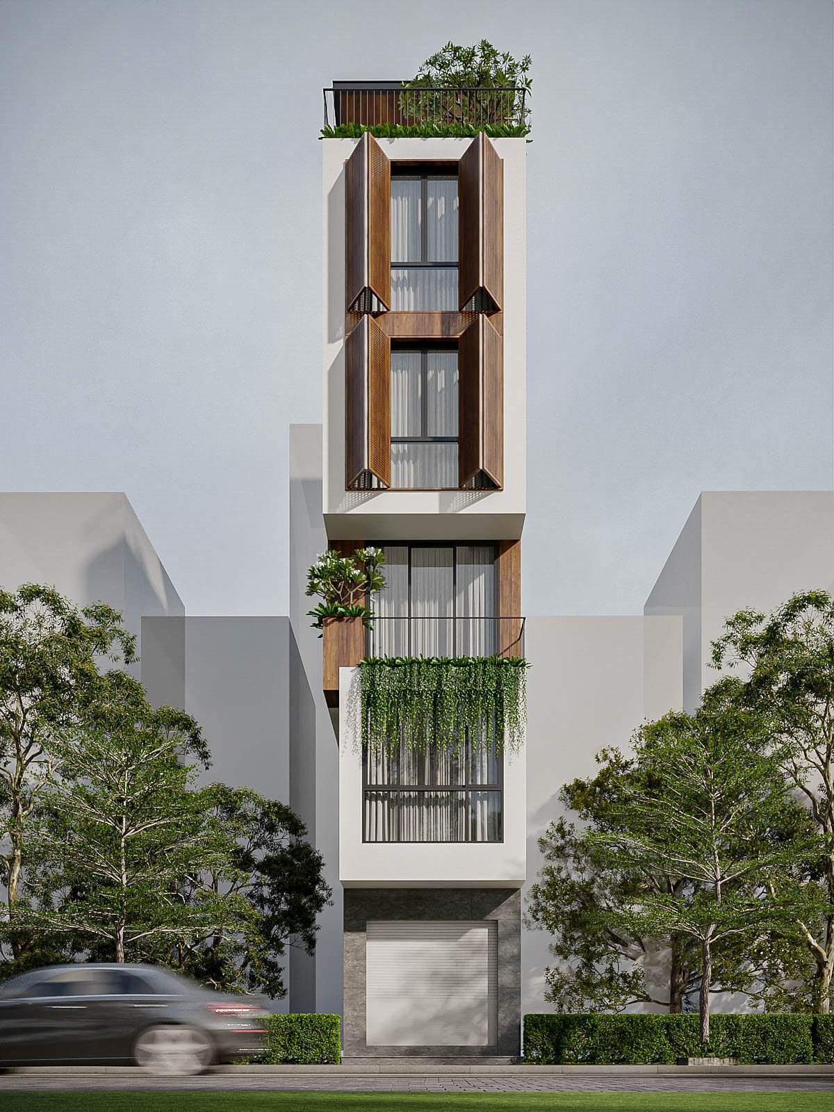Thi công xây dựng nhà phố