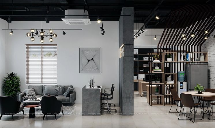 thiết kế thi công nội thất văn phòng
