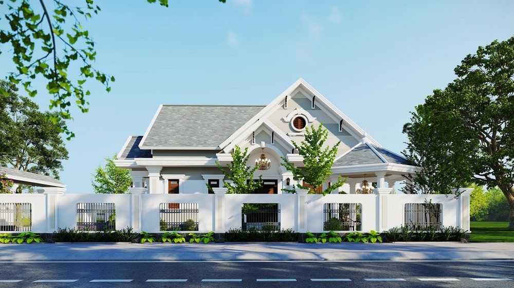 Biệt thự mái thái 