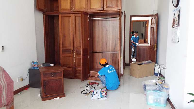 Tháo lắp đồ gỗ