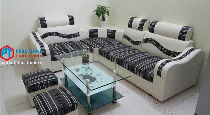 Sofa góc nỉ