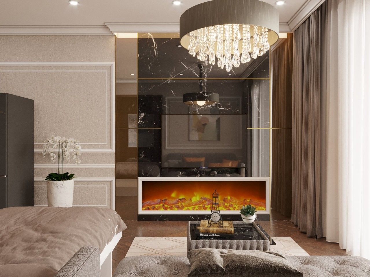 Thi công thiết kế nội thất nhà phố
