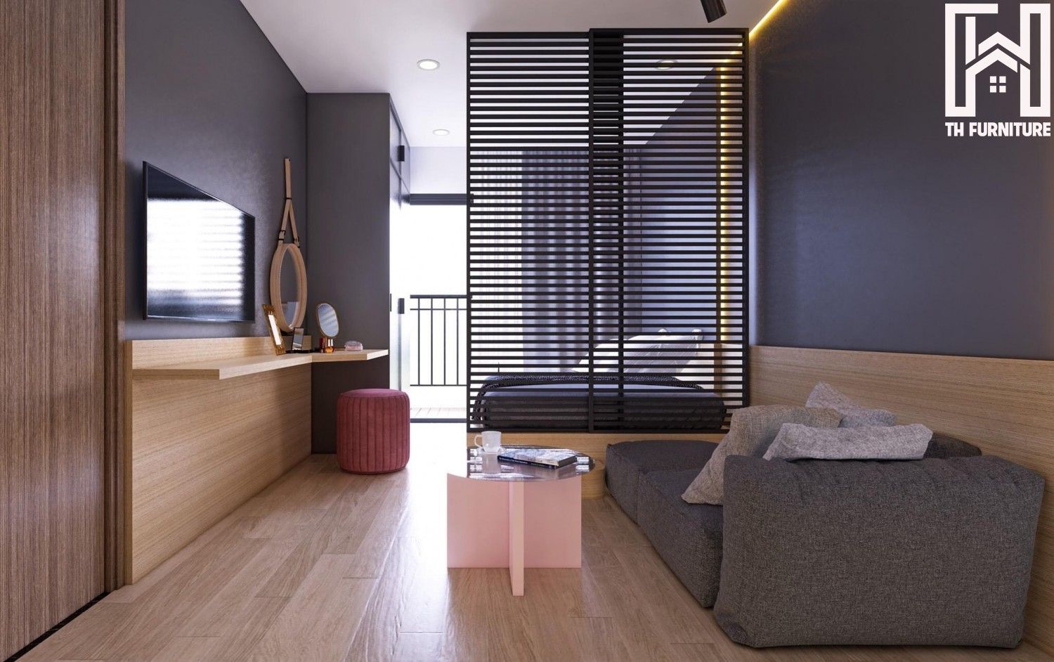 Thiết kế nội thất phòng khách
