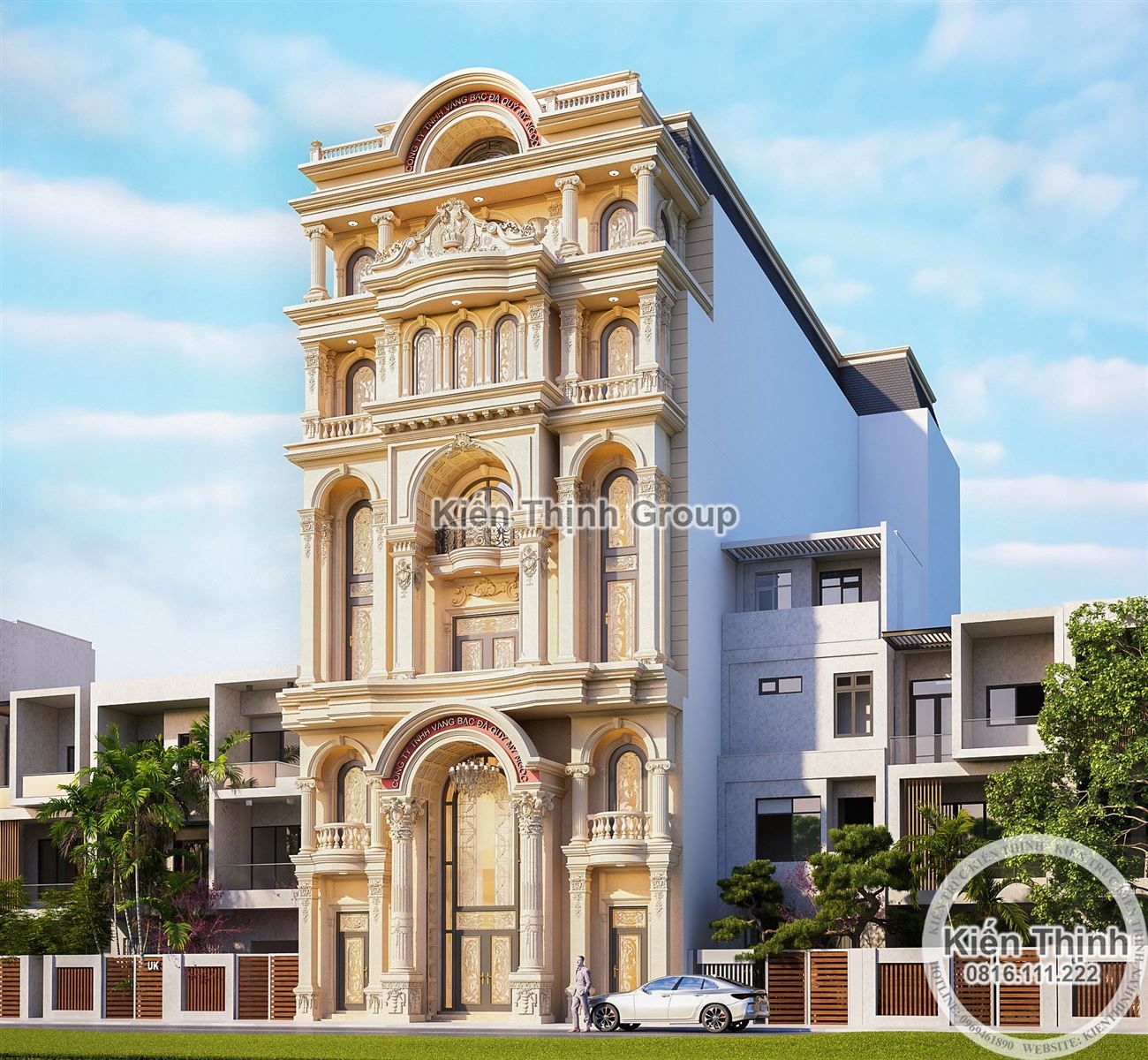 Thiết Kế Nhà Phố Kết Hợp Kinh Doanh 