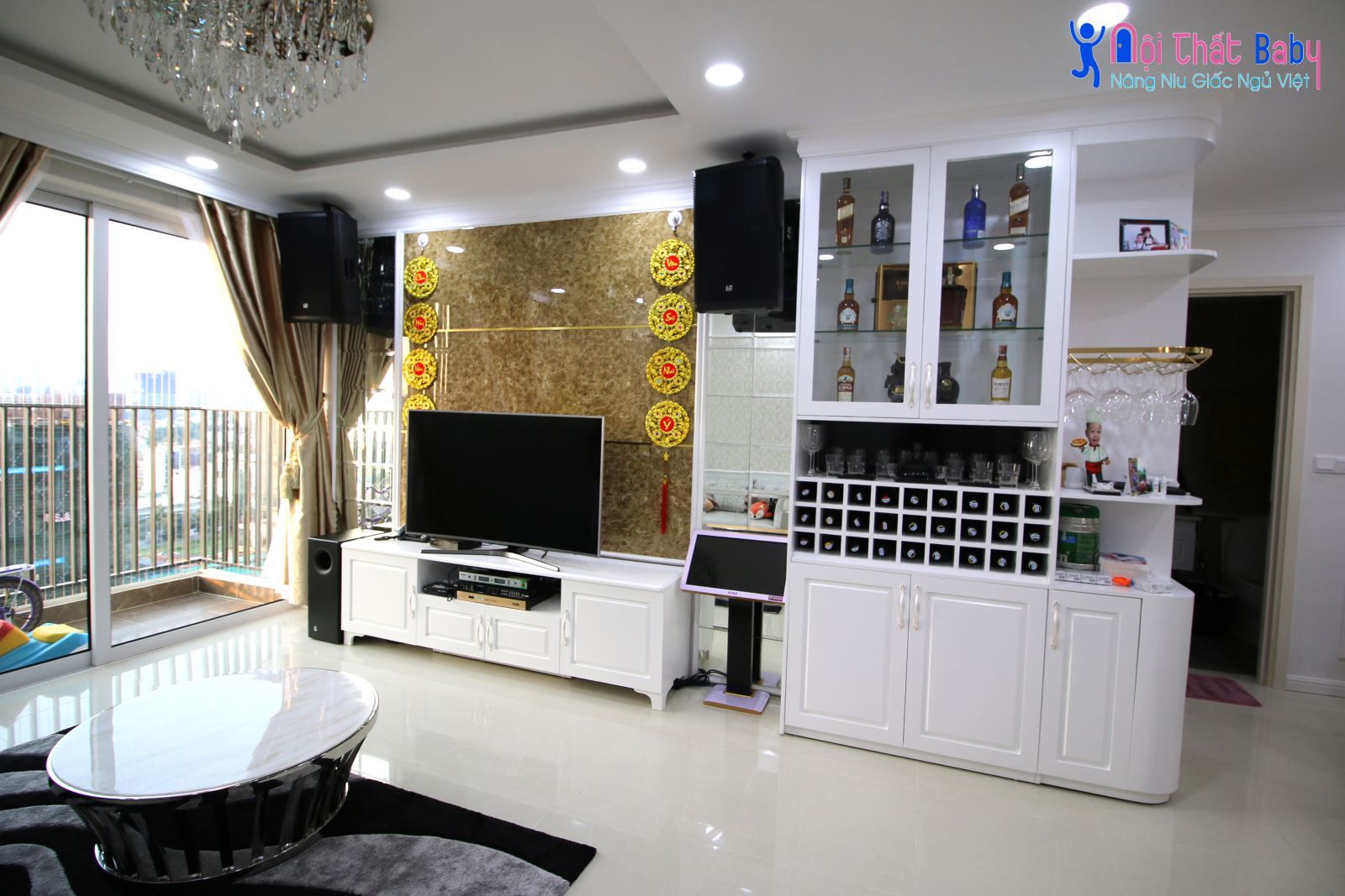 Thiết kế nội thất phòng khách