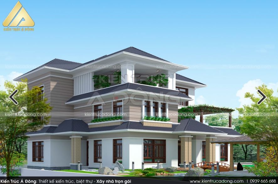 thiết kế thi công biệt thự