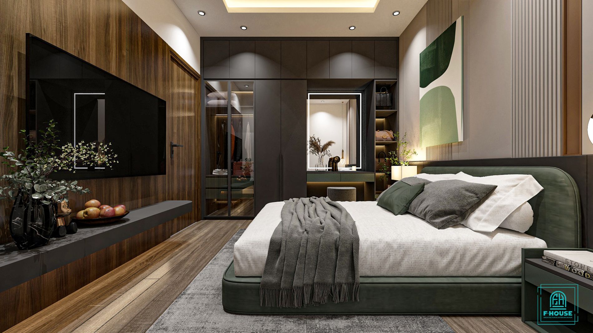 Thiết kế nội thất phòng ngủ