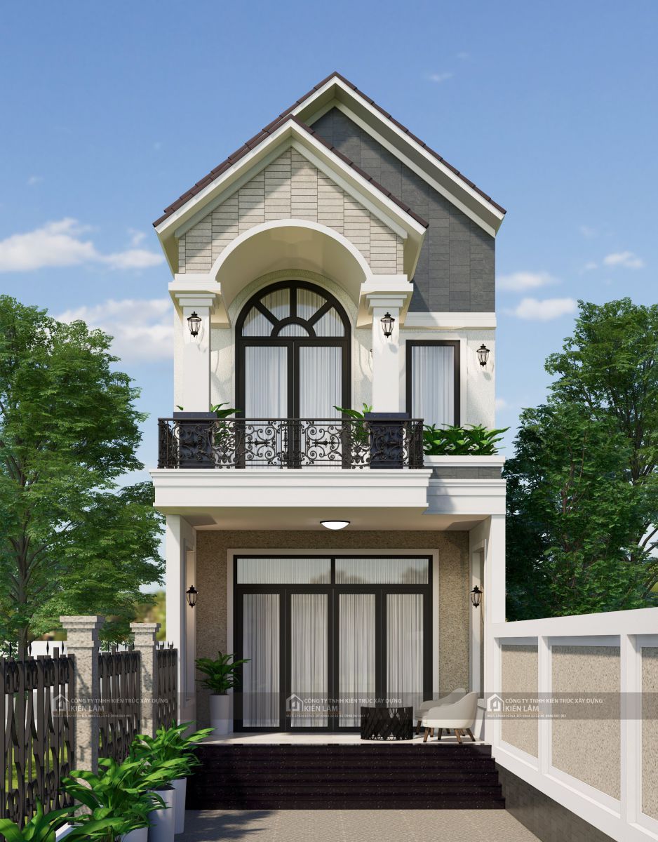Nhà phố 2 tầng hiện đại 