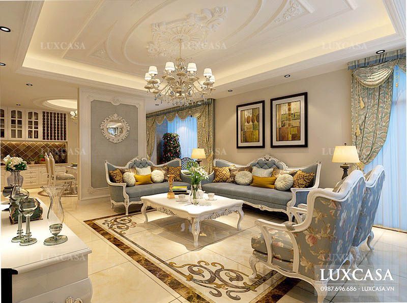 thiết kế thi công nội thất biệt thự