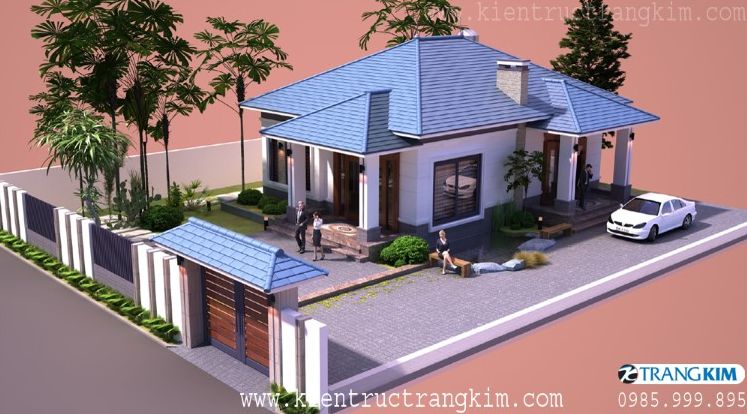 thiết kế nhà vườn