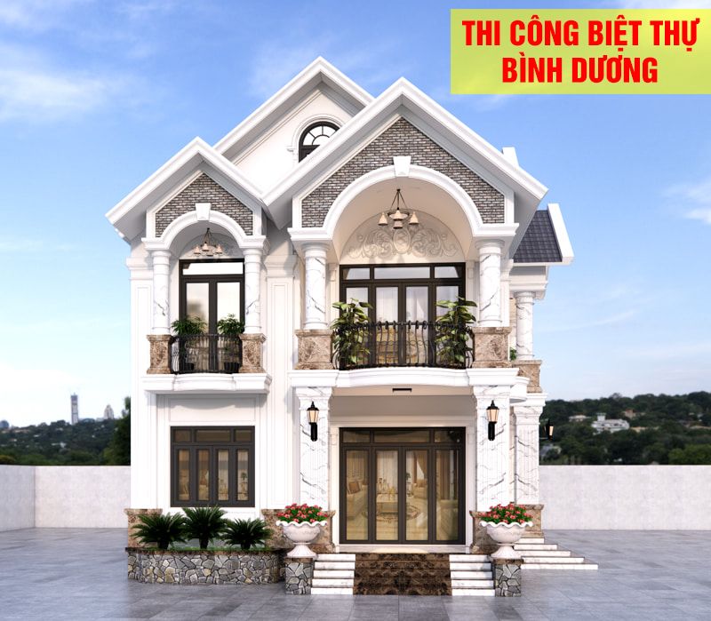 Thi công hoàn thiện biệt thự