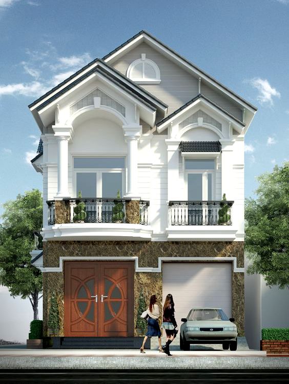 Thi công thiết kế nhà hiện đại