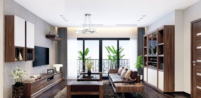 thiết kế nội thất phòng khách