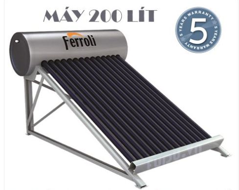 MÁY NĂNG LƯỢNG MẶT TRỜI FERROLI 200 LÍT