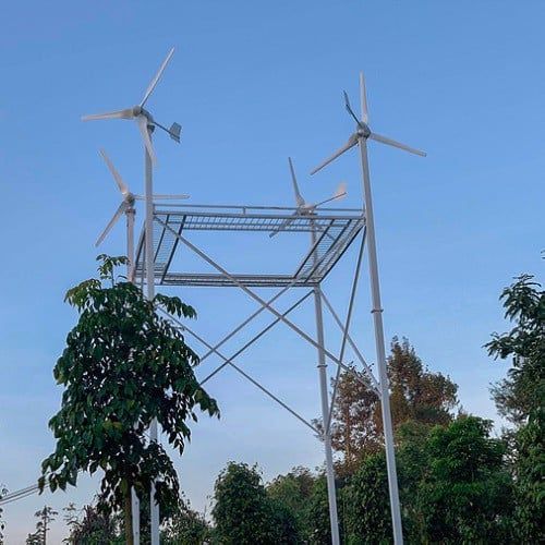 CÔNG TRÌNH ĐIỆN GIÓ 4KW