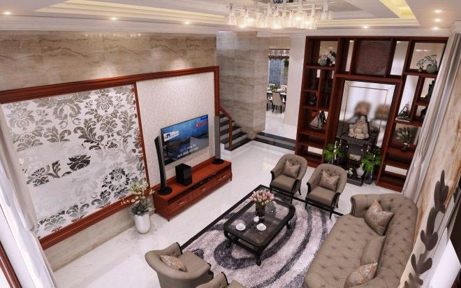 Thiết kế nội thất biệt thự