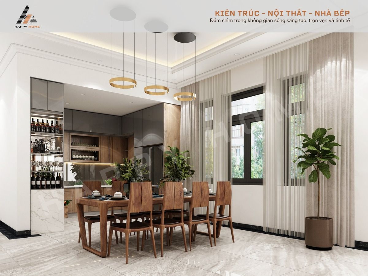 Thiết kế thi công nội thất phòng bếp