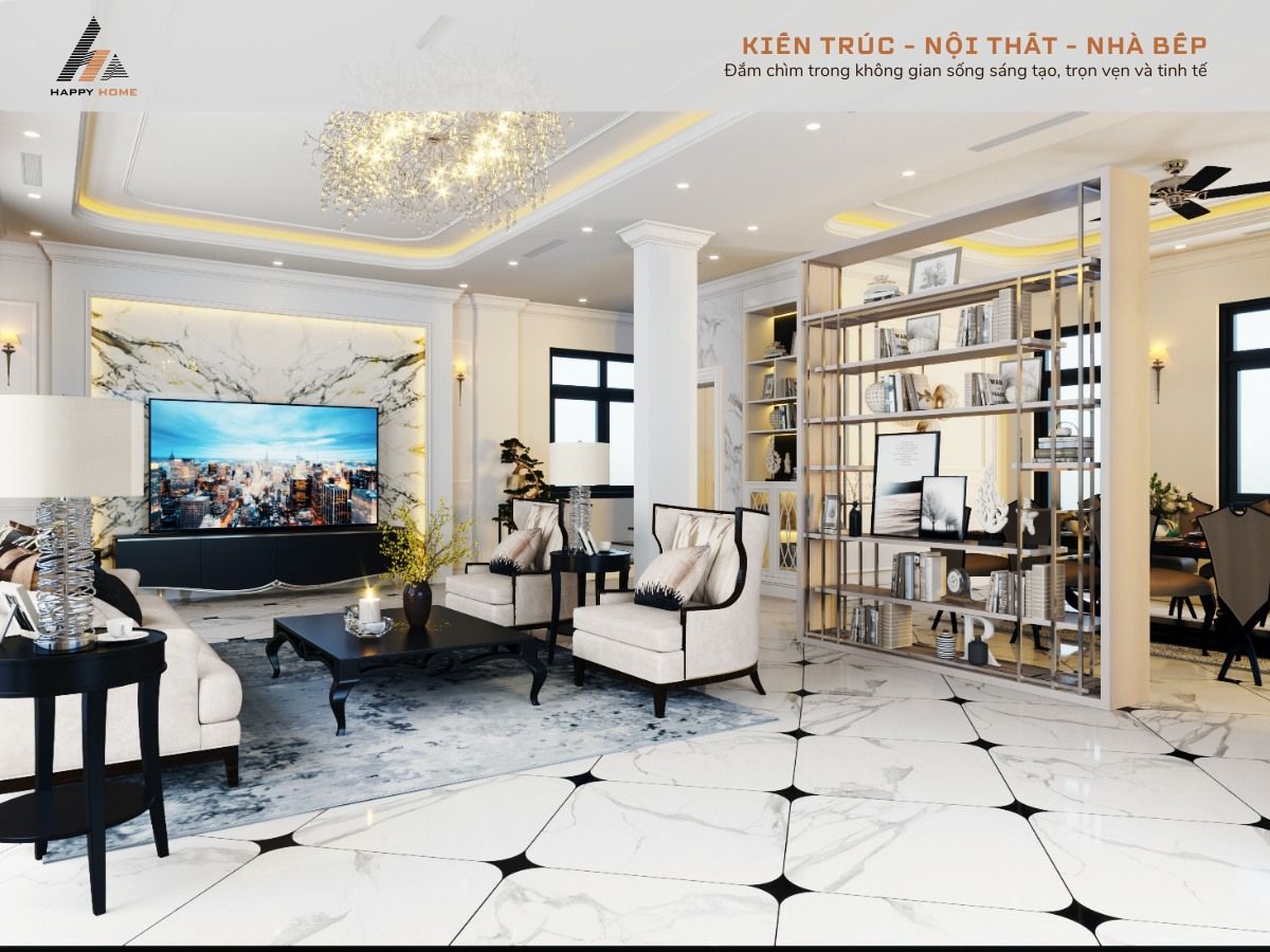 Thiết kế nội thất biệt thự