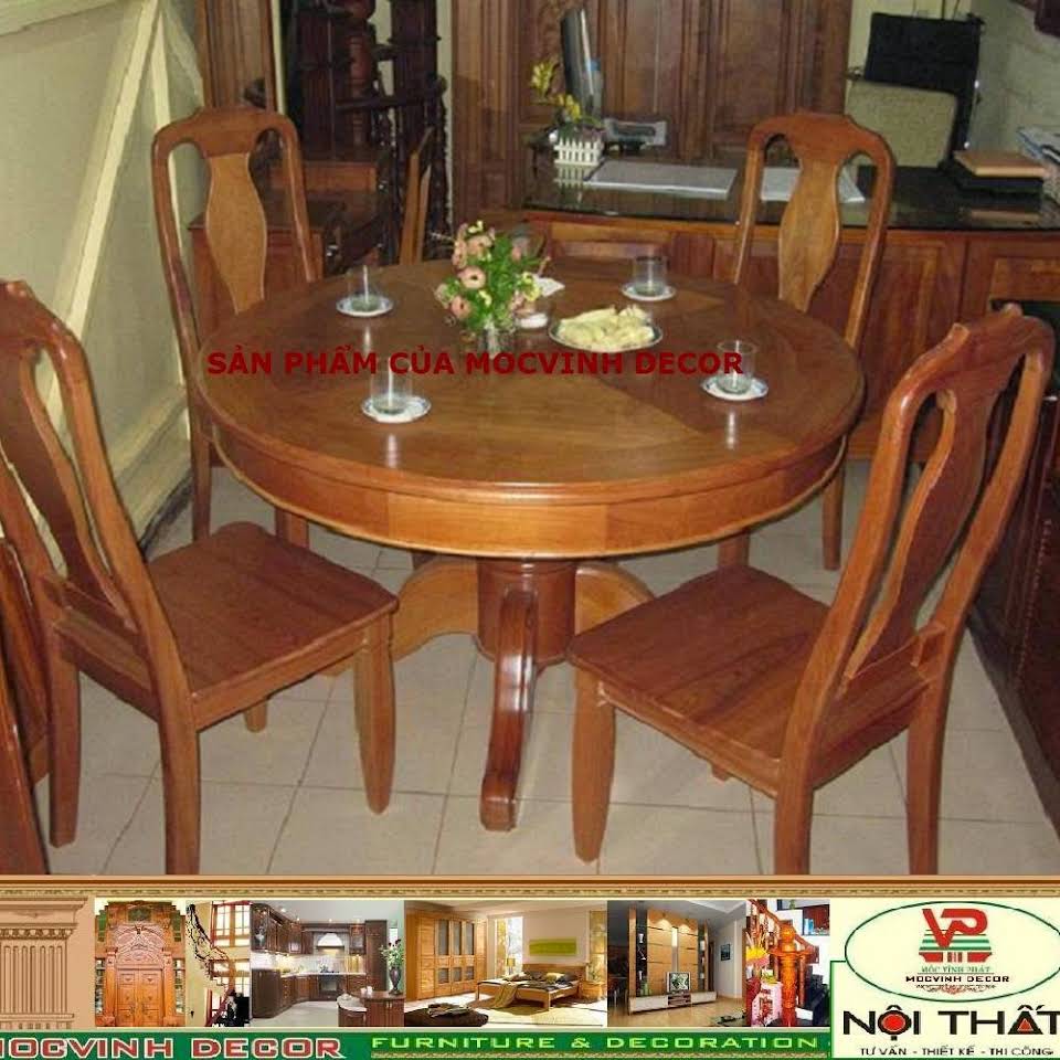 Thiết kế bàn ghế gỗ