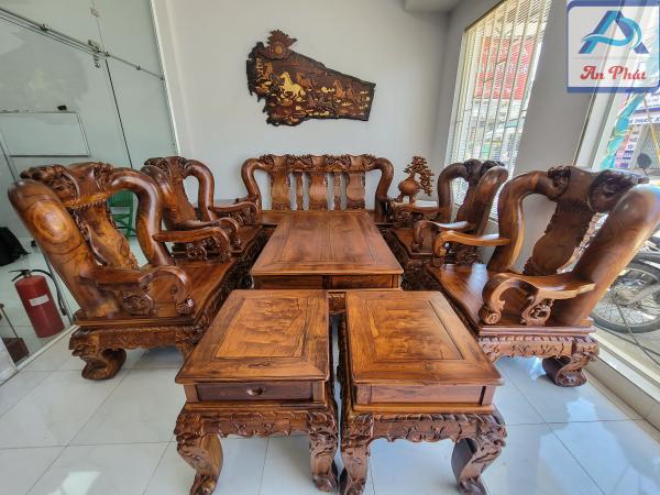 Bộ Bàn Ghế Cẩm Việt Tay 18
