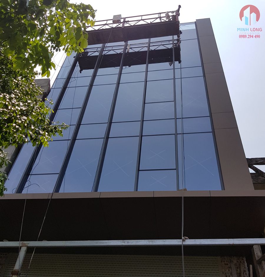 Thi công lắp đặt mặt dựng kính