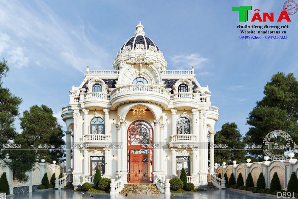Thiết kế lâu đài tân cổ điển