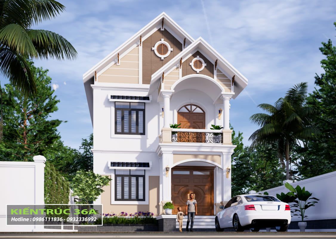 Thiết kế kiến trúc biệt thự