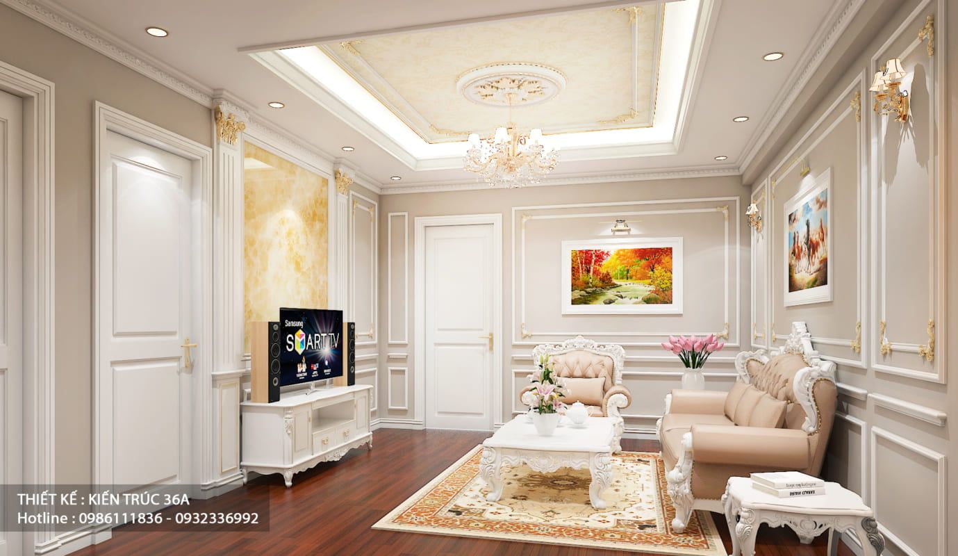 Thiết kế nội thất tân cổ điển